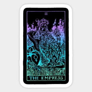 The Empress Tarot Card Sticker